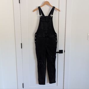 ✨4 for 12 Old Navy Black Denim Overalls – Women’s Size 4